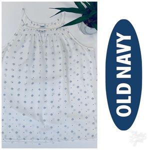 Old Navy Halter Bandanna Pull On Top